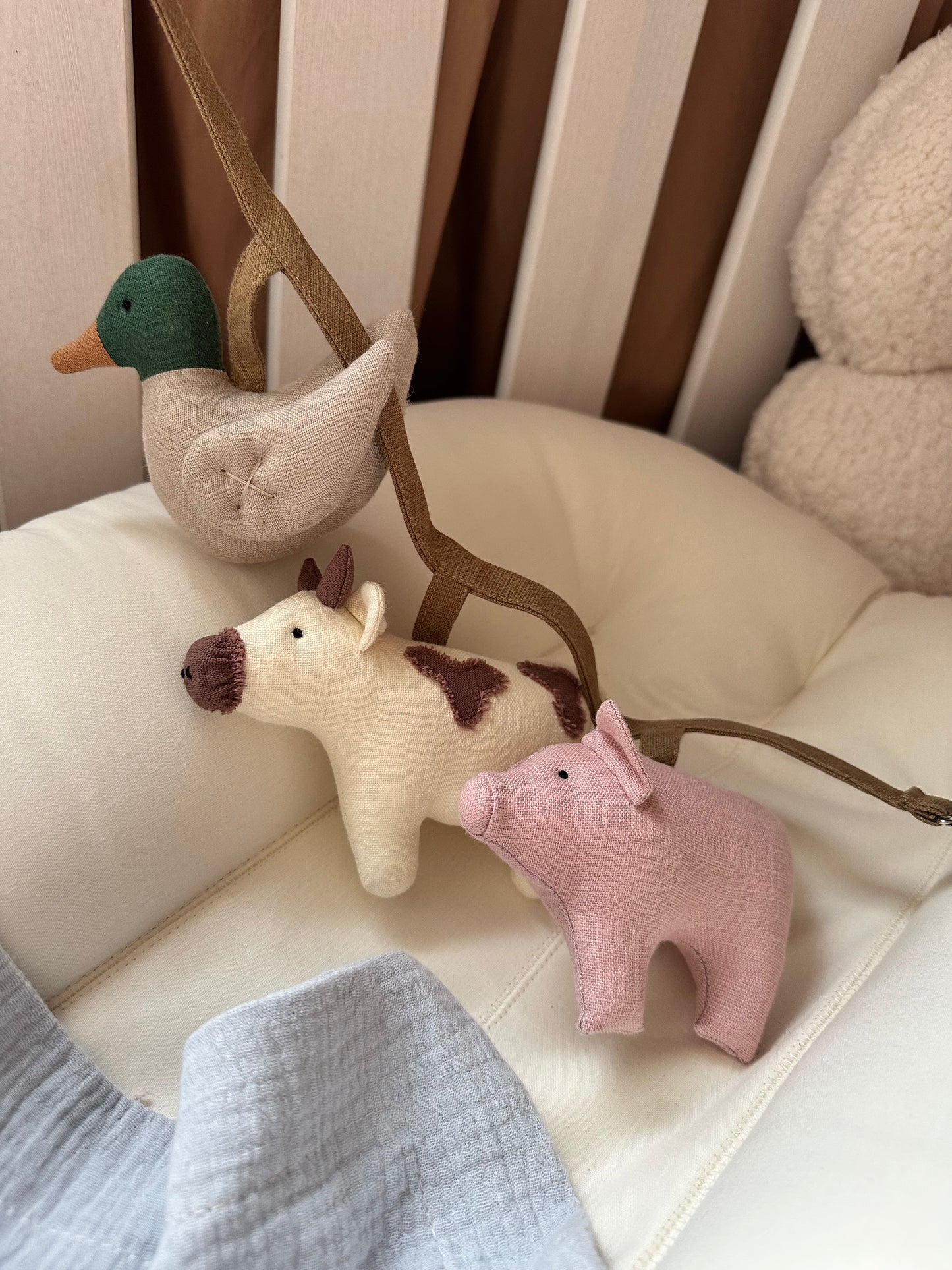 Kinderwagenkette aus Leine