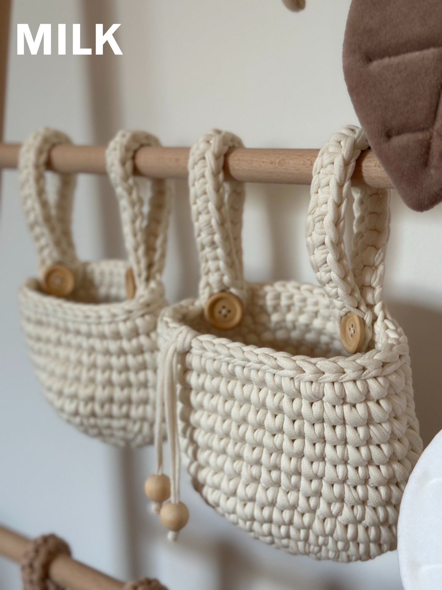 Häkelkorb-Organizer Set