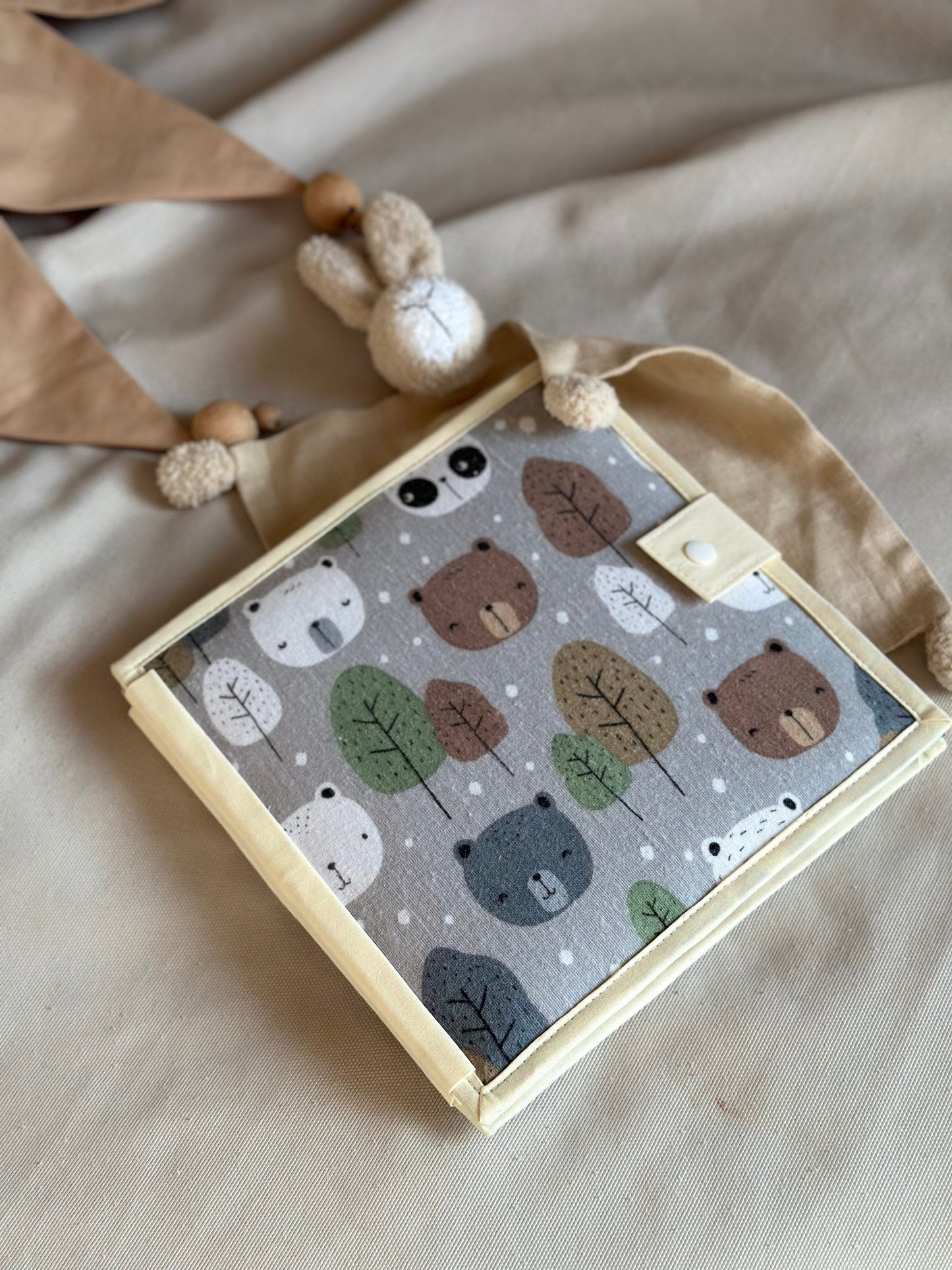 Quiet Book Farm, Bauernhof, Filz Aktivitäten Buch, Montessori. Für Kinder ab 1 Jahr