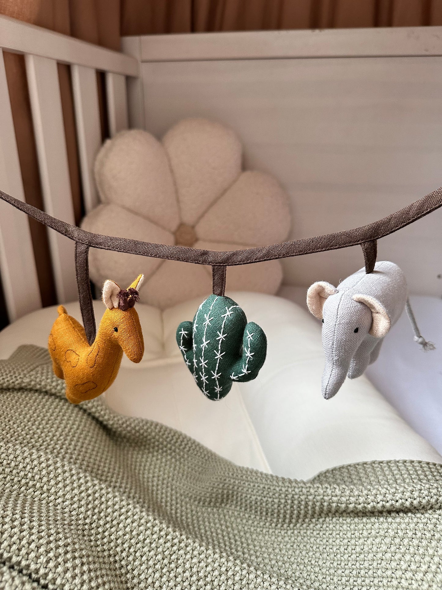 Kinderwagenkette aus Leine