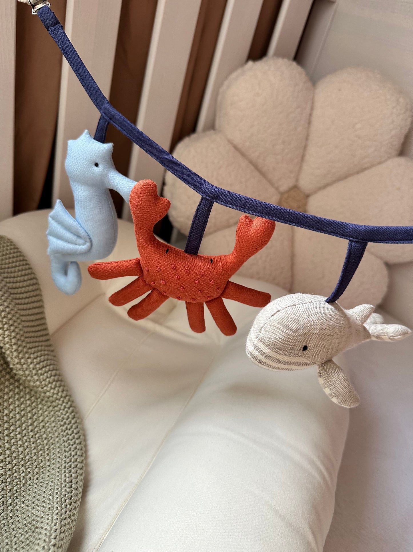 Kinderwagenkette aus Leine