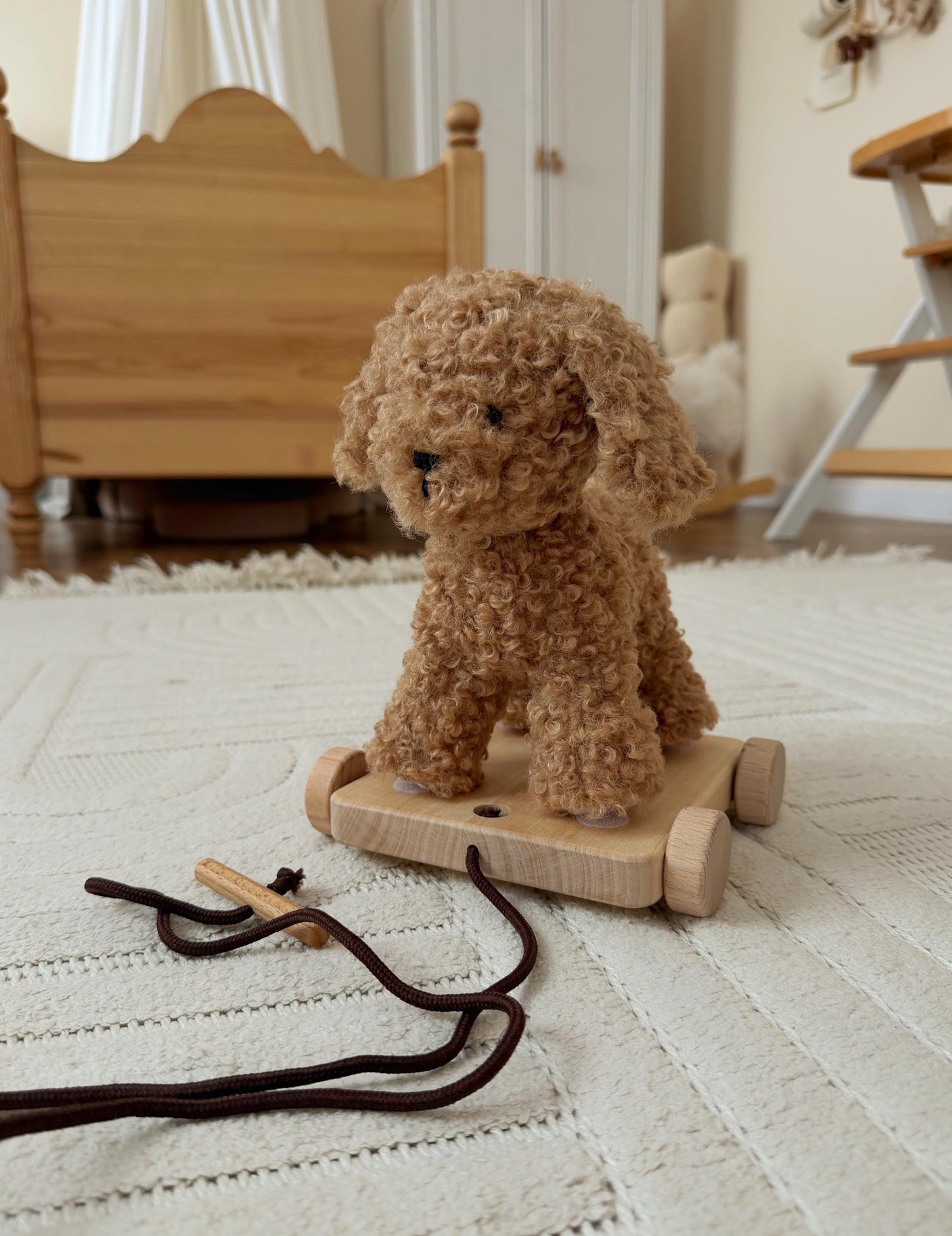 Nachziehtiere aus Bouclé